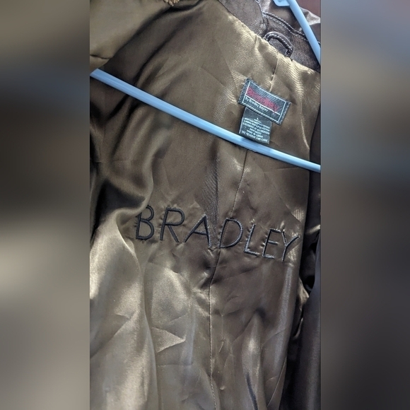 Bradley brown leather jacket Size L - Picture 7 of 12